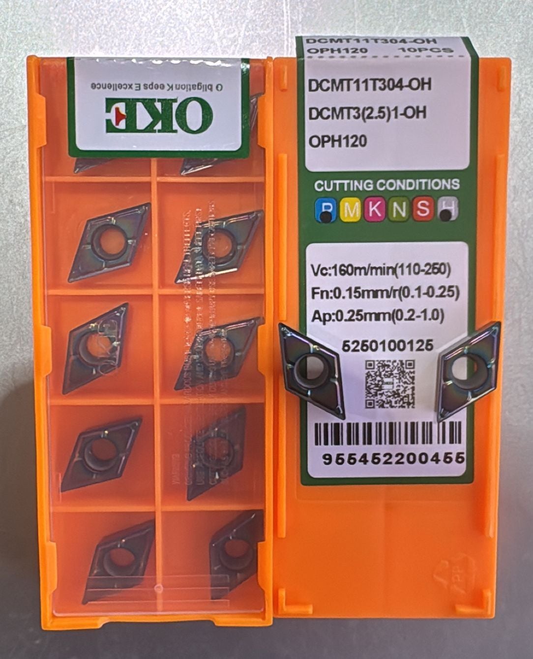 DCMT 11T304-OH OPH120 TORNA ELMASI OKE