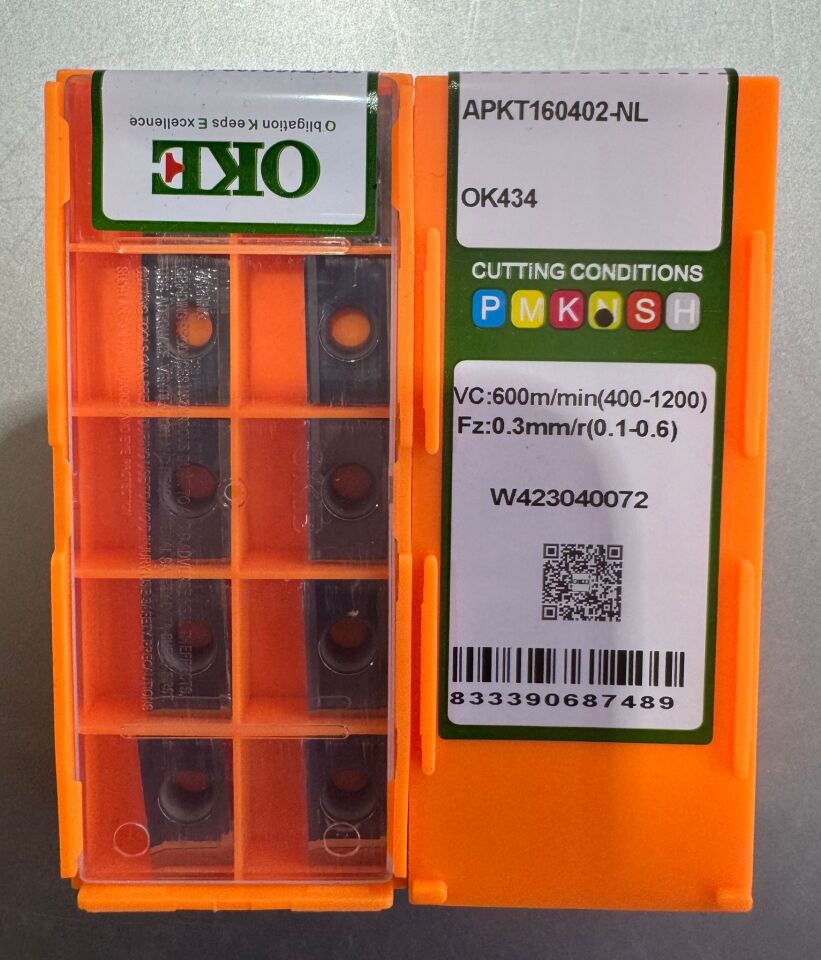 APKT 160402-NL OK434 ALÜMİNYUM TARAMA ELMASI OKE