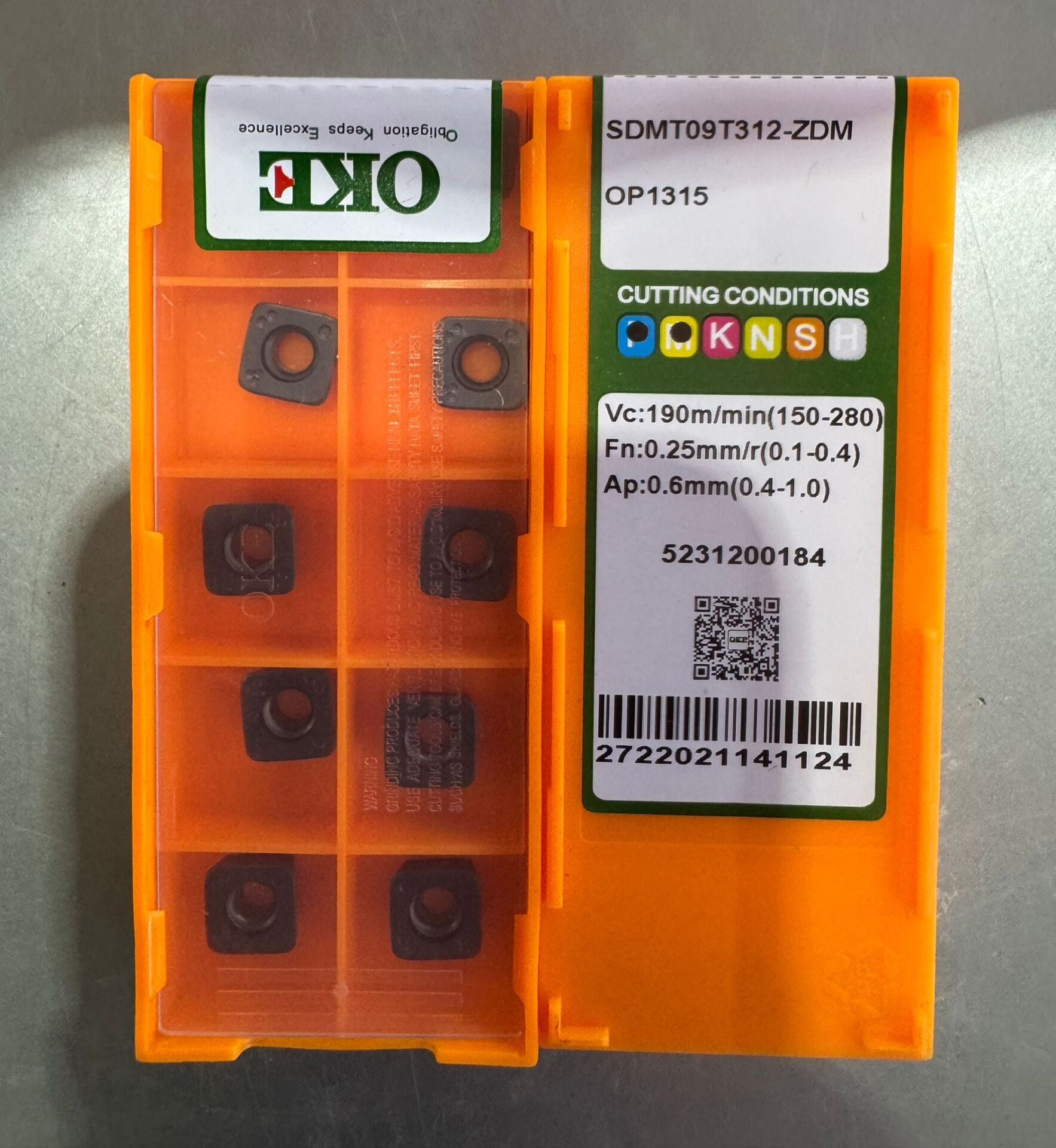 SDMT09T312-ZDM OP1315 KABA BOŞALTMA TARAMA ELMASI OKE