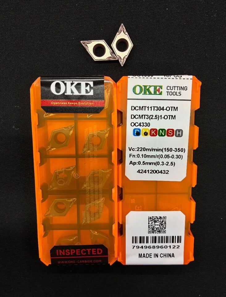 DCMT 11T304-OTM OC4330 TORNA ELMASI OKE