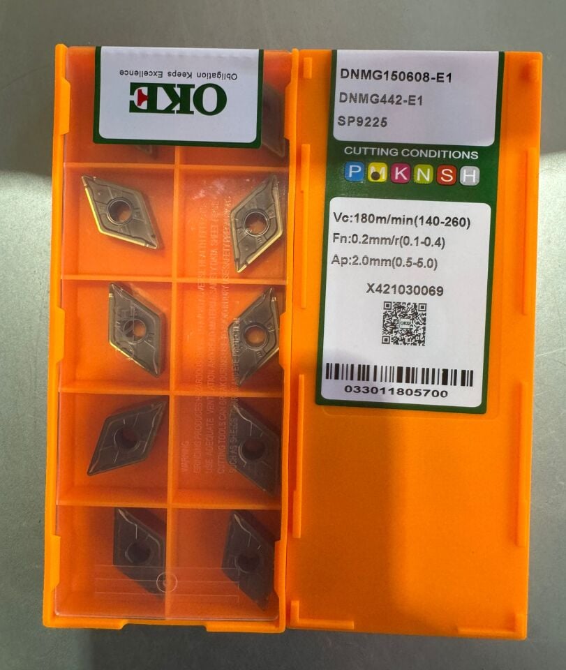 DNMG150608-E1 SP9225 TORNA ELMASI OKE