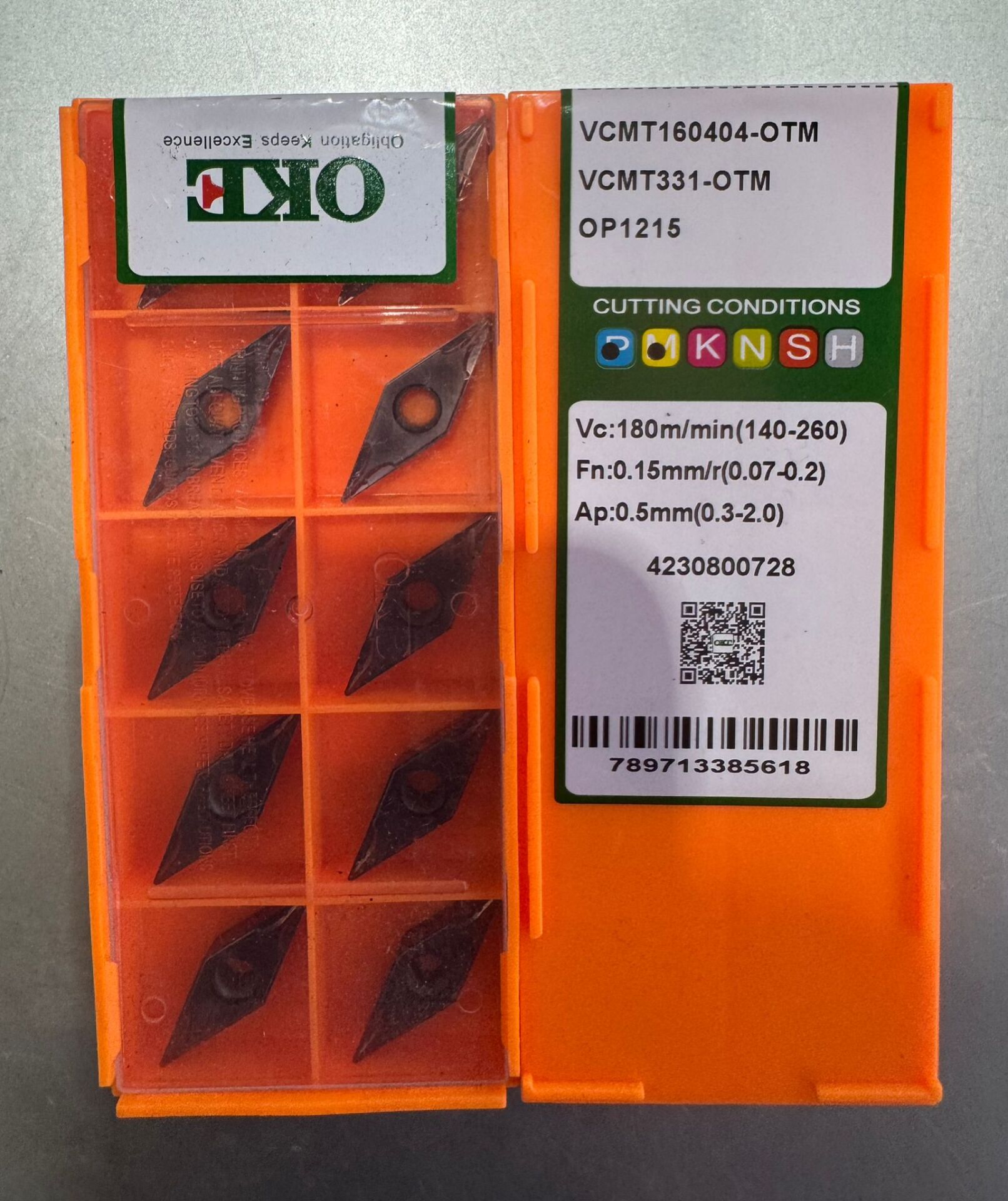 VCMT 160404-OTM OP1215 TORNA ELMASI OKE