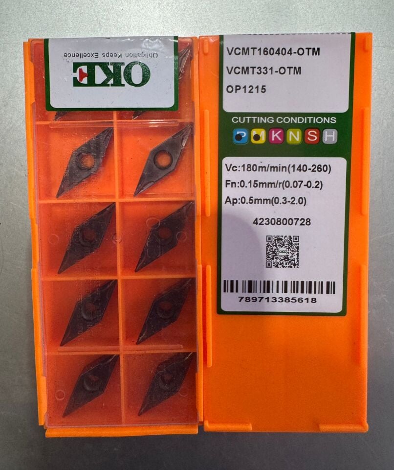 VCMT 160404-OTM OP1215 TORNA ELMASI OKE