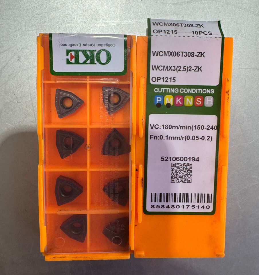 WCMX 06T308-ZK OP1215 U-DRİLL ELMASI OKE | Kaliteli ve Dayanıklı