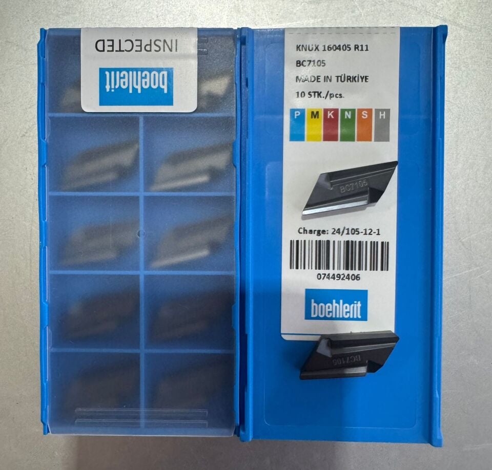 KNUX 160405-R11 BC7105 TORNA ELMASI BOEHLERİT