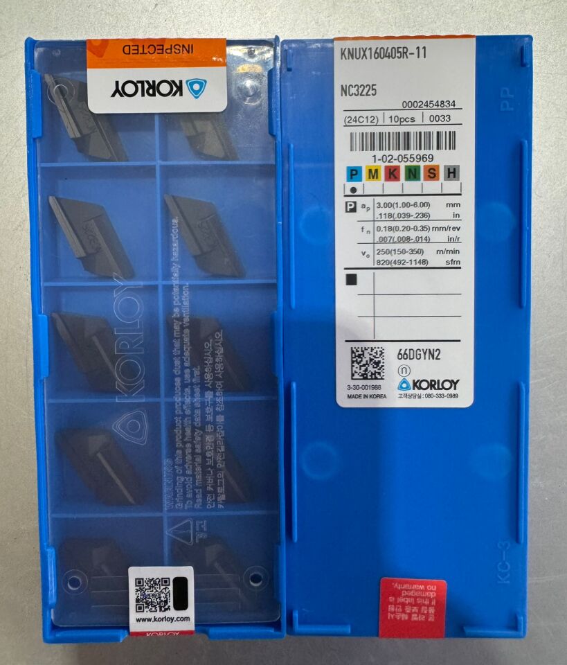 KNUX 160405-R11 NC3225 TORNA ELMASI KORLOY | Kaliteli ve Dayanıklı
