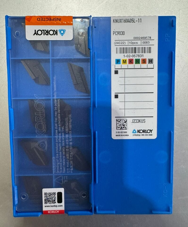 KNUX 160405-L11 PC9030 TORNA ELMASI KORLOY